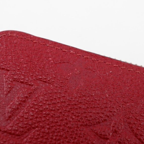 LOUIS VUITTON Red Monogram Wallet - Picture 9 of 16